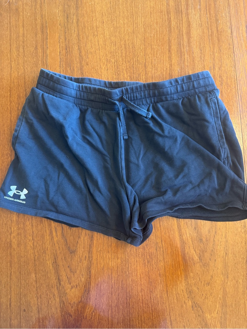 Under Armour Women's Black Athletic Drawstring Shorts